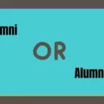 alumni or alumnus