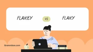 flakey or flaky