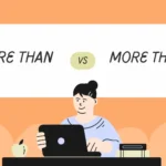 more than or more then