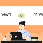glueing or gluing