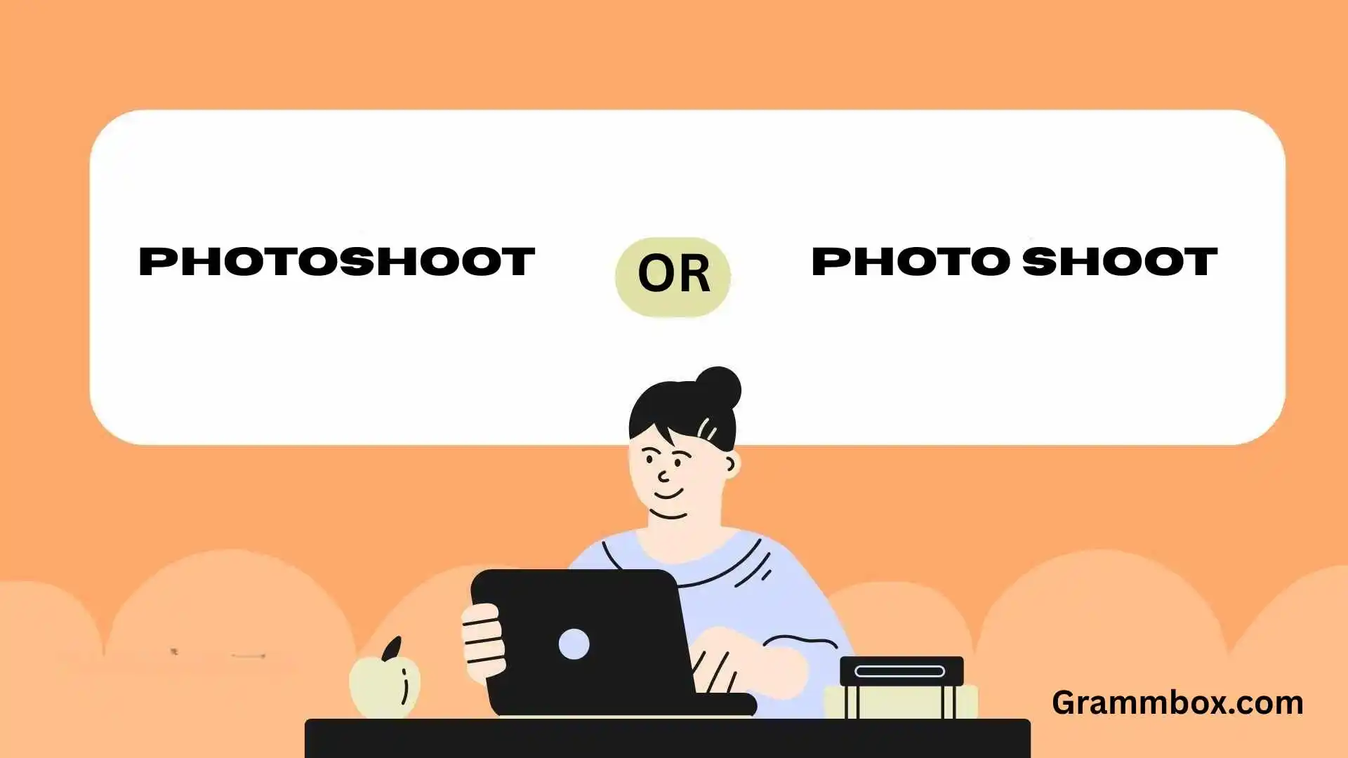 photoshoot or photo shoot